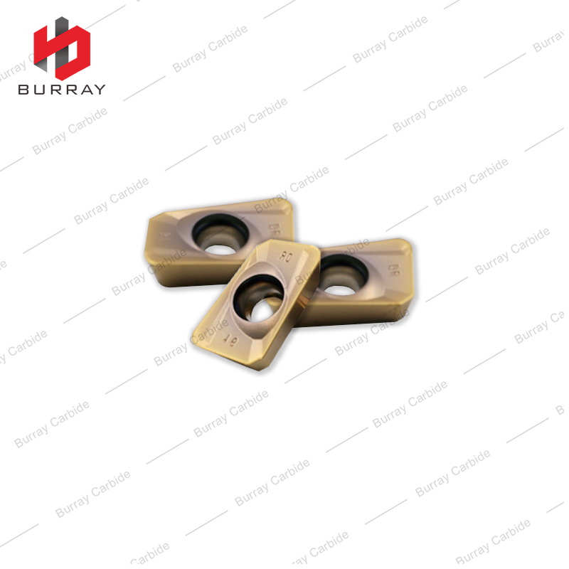 CNC Milling Inserts APKT160416PDER-DR Cemented Carbide Inserts 1604 High Feed Milling Inserts