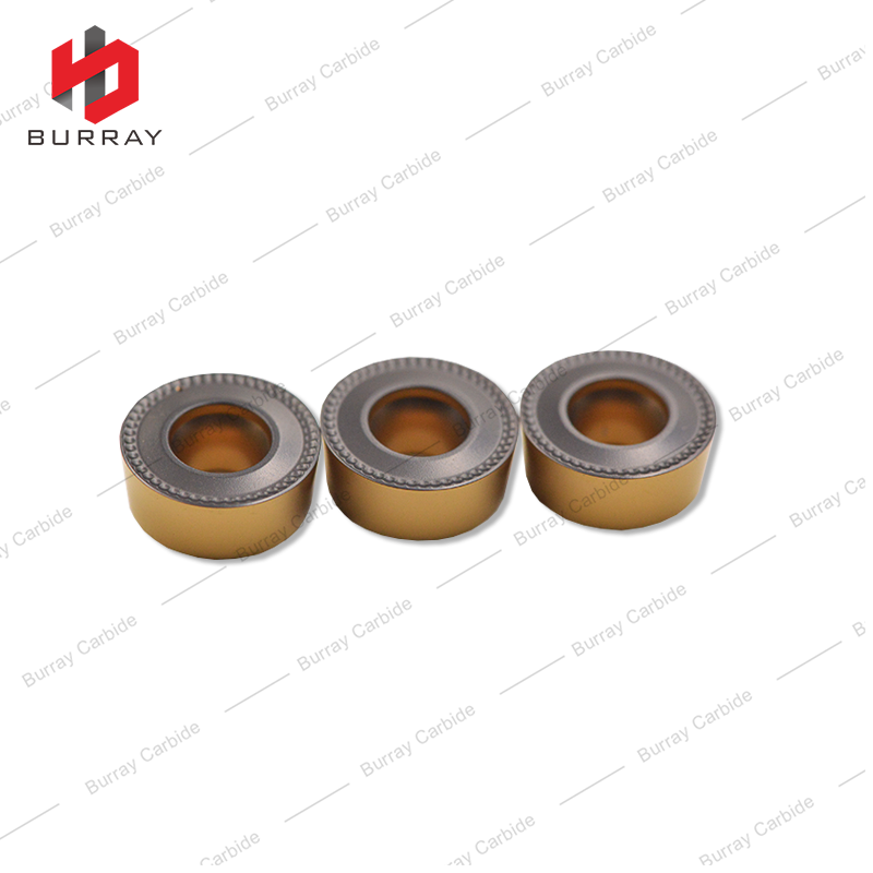 Carbide Face Milling Insert RCMT1606MO for Rough Machining of Steel and Stainless Steel R8 Turning Insert