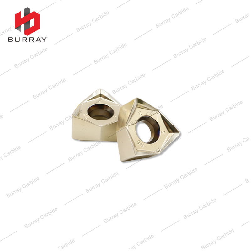 CNC High Feed Titanium Alloy Heavy Milling Cutter Insert WNMU080608EN-GM for Face Mill Cutter