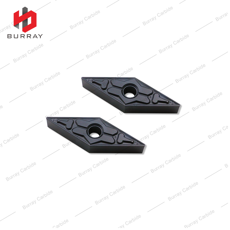 CNC Inserts Turning Cemented Carbide Cutting Tool Diamond-Shaped VNMG160404-PF with CVD Coated Machining for Cast Iron