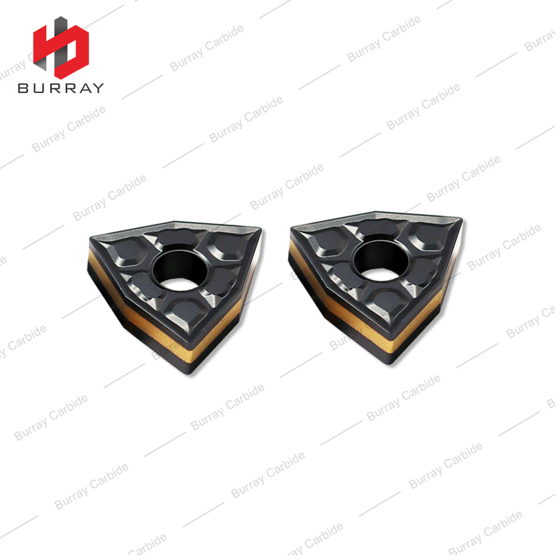 CNC Cutting Tools Carbide Turning Inserts WNMG080404-TF for Steel and Stainless Steel with PVD Coated