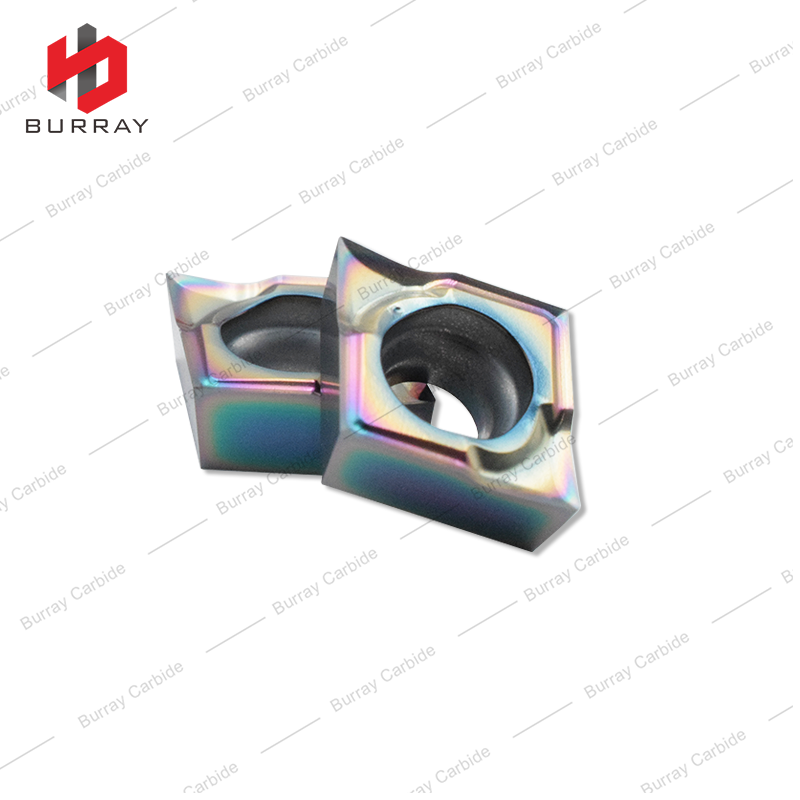CCGT09T302-CL High Precision Rhombic CNC Lathe Metal Cutting Tool Cemented Carbide Turning Insert