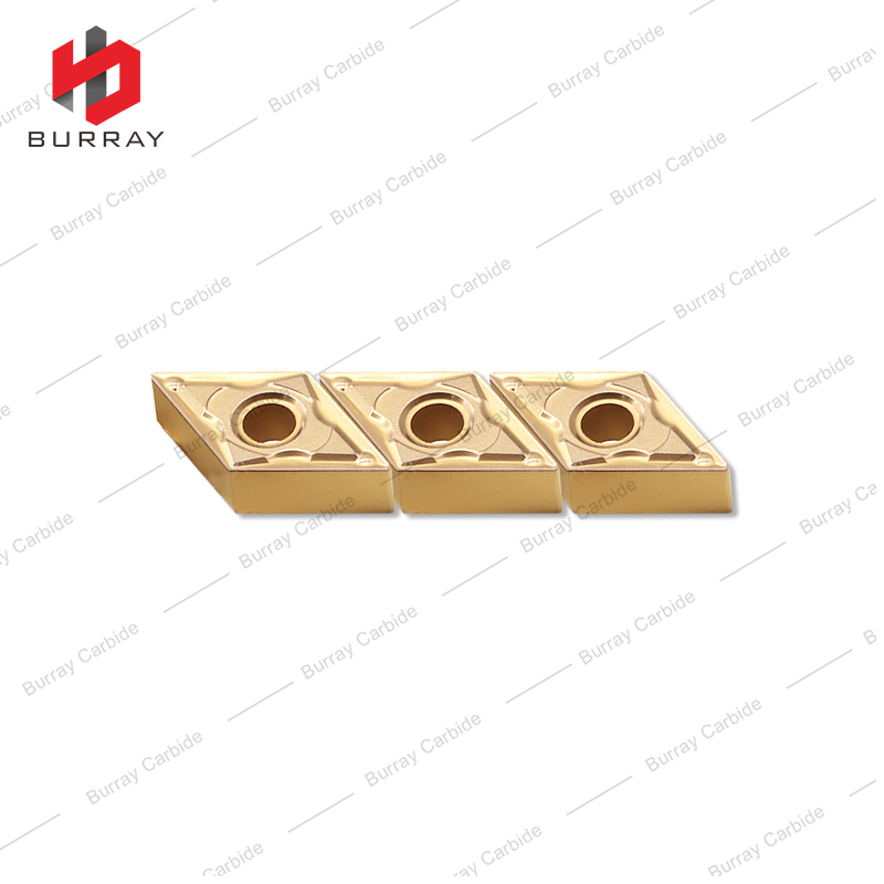 CNC Turning Insert DNMG110404-GK Negative Rake Angle Turning Tool CVD Coating for Steel Machining 