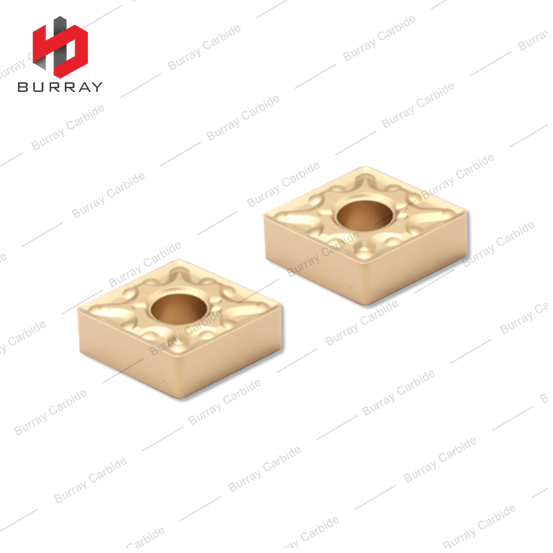 CNC Cutting Tools Carbide Turning Inserts CNMG120408-MA for Steel and Stainless Steel with Gold CVD Coating