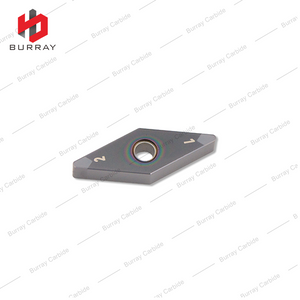 CBN Insert VNGA160408C PCBN Negative Rake Turning Insert Double-ended Suitable for Cast Iron and Hardened Steel