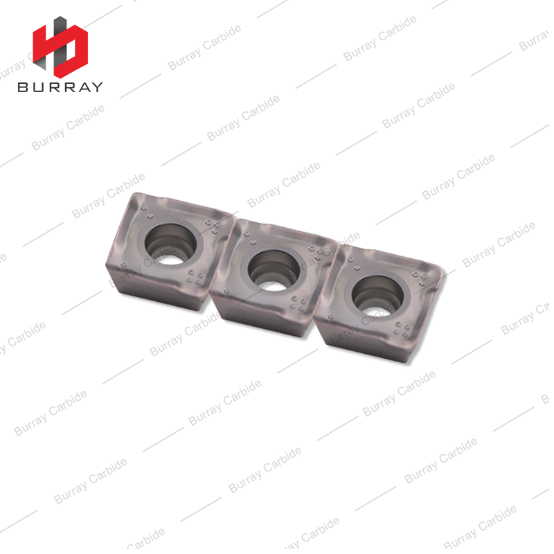 Carbide Indexable Insert for Milling Insert 490R08T308M-PL with Machining Steel and Stainless Steel