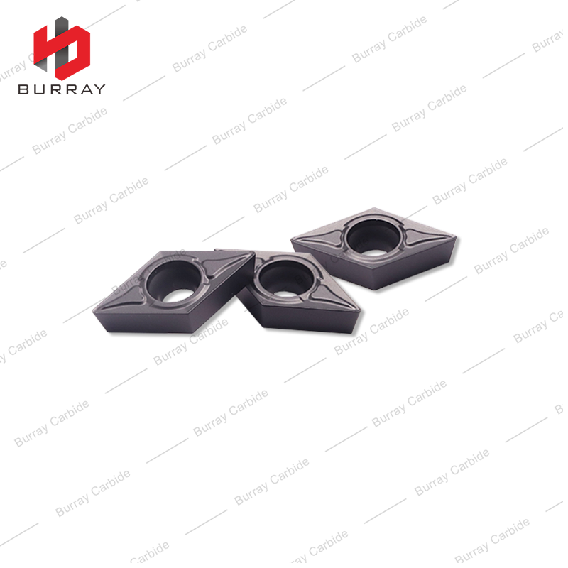 DCMT11T308- TM Turning Indexable Inserts with Black Coating for Steel