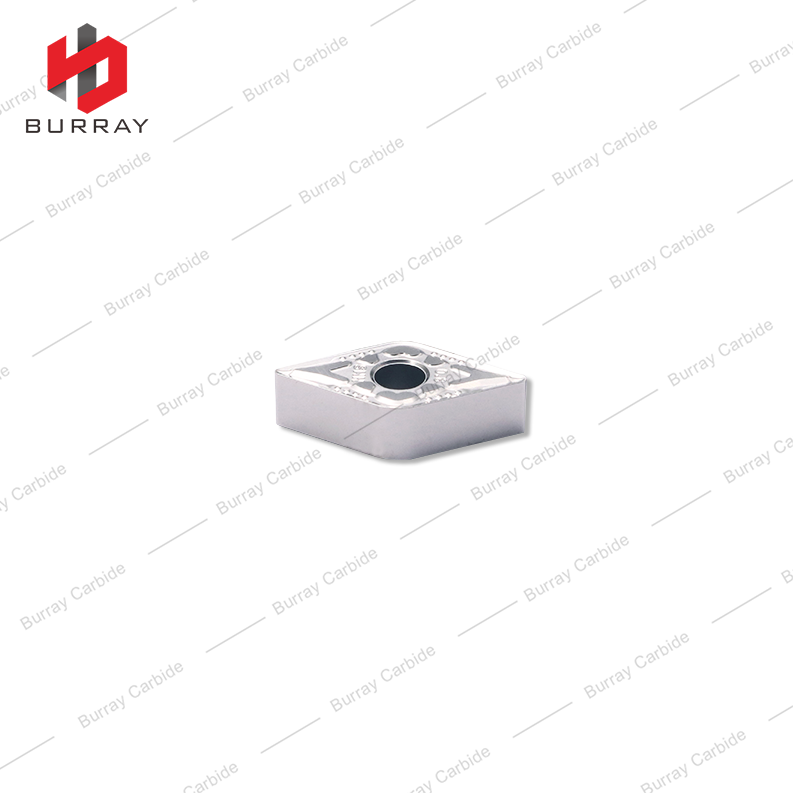 DNMG Diamond Shaped CNC Turning Inserts for Copper and Aluminum DNMG150608-WT External Internal Hole Inserts with PVD Coating