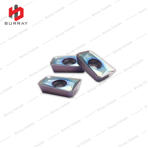 Colorful PVD Coating Apmt Carbide Milling Inserts APMT1604-M2 for Quenched Steel and High Hardness Stainless Steel