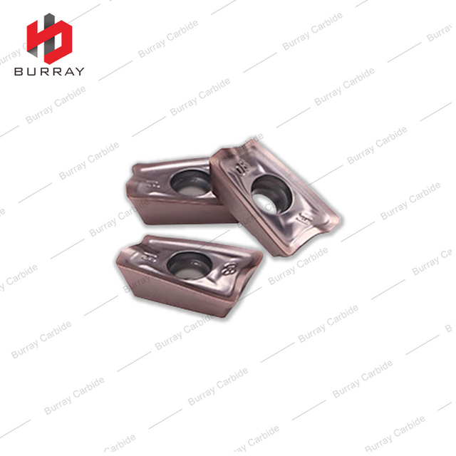 CNC Milling Insert AOMX Carbide Insert AOMX1135-H08 with PVD Coating for Machining of Steel and Stainless-Steel