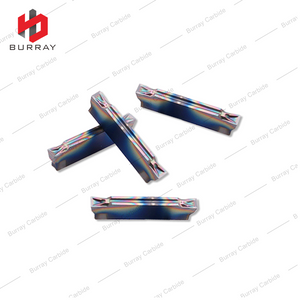 MGMN CNC Lathe Grooving Insert Colored Coated Quenched Steel MGMN200 300 400 500 T Titanium Alloy Turning Cutting Grooving