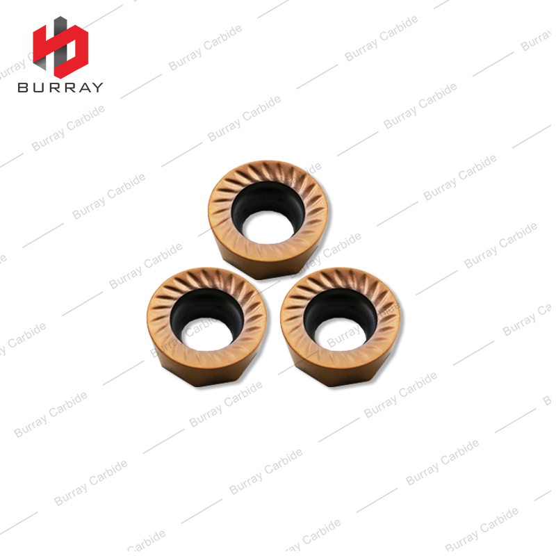Cemented Carbide External Milling Inserts RCMT1606MO 10T3 1204 CNC Lathe Tools RCMT Round Insert for Machining Steel and Stainless Steel
