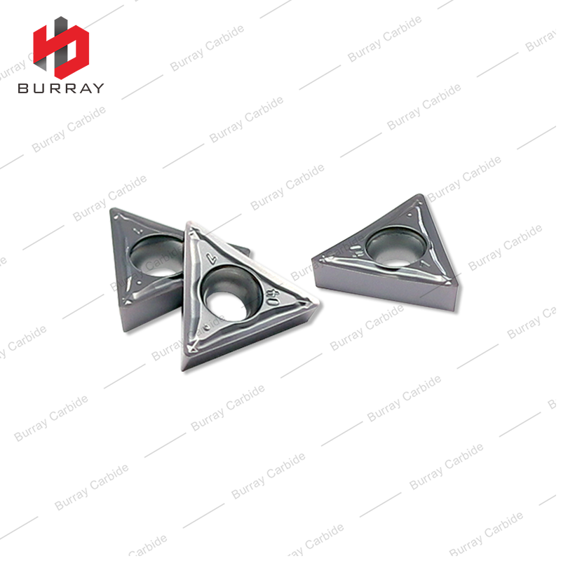 CNC Turning Tools Tiangular Tungsten Carbide Inserts TCMT110204-SF for Finishing to Medium Cutting