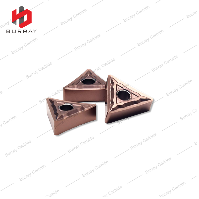 Tungsten Carbide Triangle Turning Insert TNMG160408-73 with PVD Coating Tnmg Negative Turning Insert