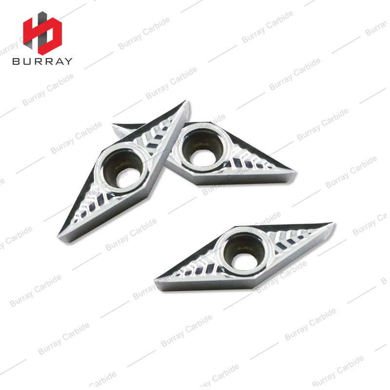 VCGT110302-LH 35° Rhombic Carbide Turning Inserts for CNC Lathe of Aluminum
