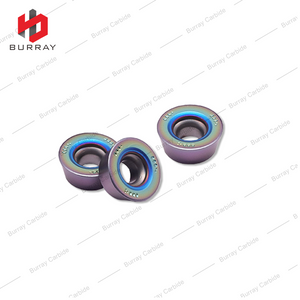 RDMW1204MO-69 Round Milling Insert for CNC Machining Centers RDMW with PVD Coated for Milling of High Hardness Materials and Stainless Steel