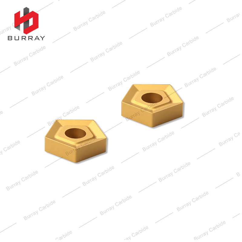 PNMM110408 Tungsten Carbide Cutting Tools for 5 Flute End Mill with CVD Coated for Rough Machining of Heat-Resistant Steel
