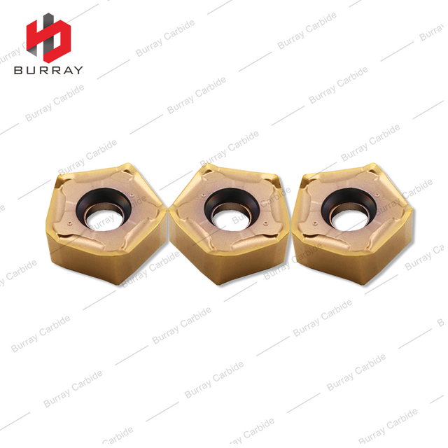 PNMU090508XER High-Feed Milling Insert 5 Flute for Heavy-Duty Roughing Face Milling Cutter for Steel PNMU