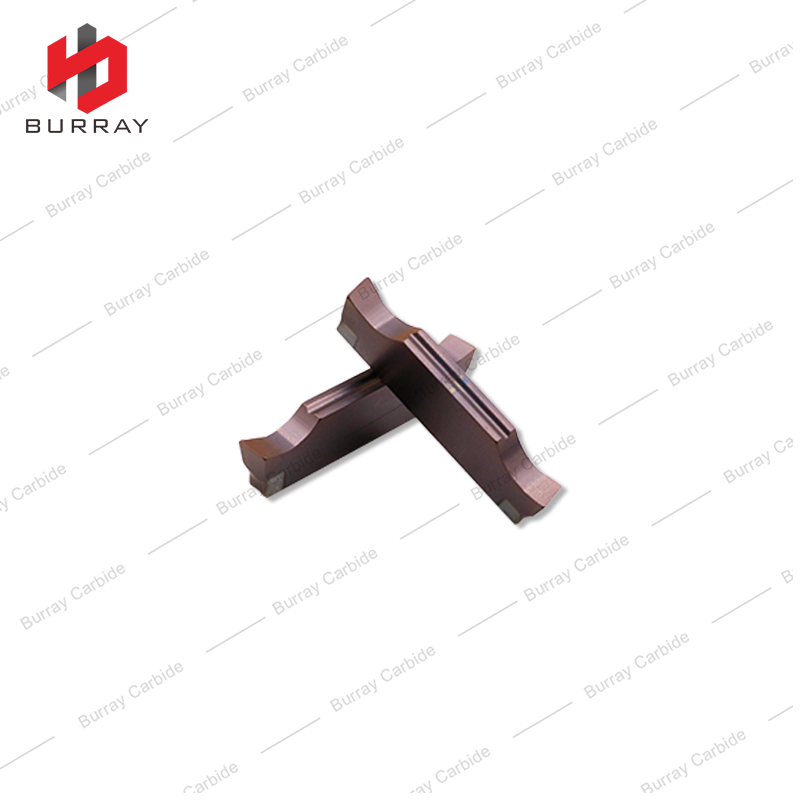 CNC Cutting Grooving Turning Insert MGGN200/300-Q-8 Angled Grooving Tool Series for Machining Steel and Stainless Steel with PVD Coated