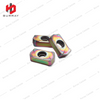 Tungsten Carbide Milling Insert LNMU030303 High Feed Milling Insert with Colored PVD Coating CNC Machining Indexable Cutting Tools