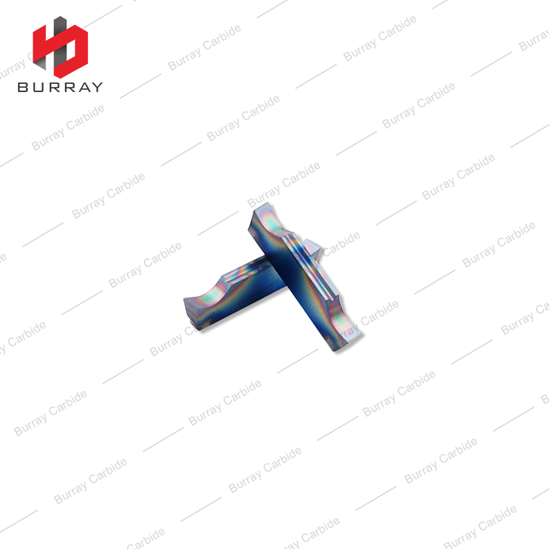 Tungsten Carbide Grooving Inserts MGGN for CNC Cutting Tool MGGN200/300-Q-8 for Color Titanium Alloy OEM Customized Support