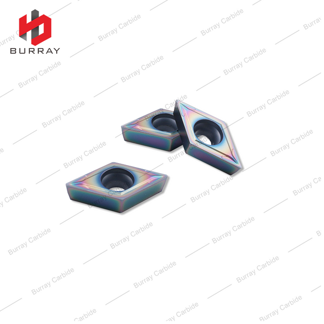 DCMT11t304 11T308-MS CNC Carbide Turning Insert DCMT with PVD Coating for Quenched Steel