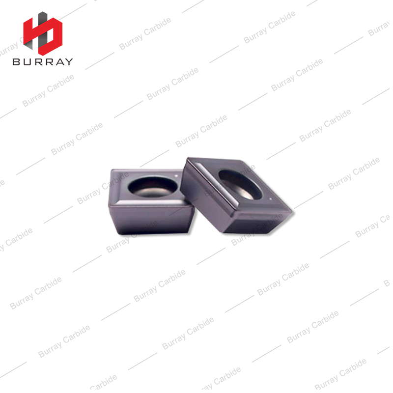 Tungsten Carbide Insert Shallow Hole Drill SPMG Carbide Inserts Cnc Drill Bits SPMG110408-DG with PVD Coated for Steel and Stainless Steel Materials