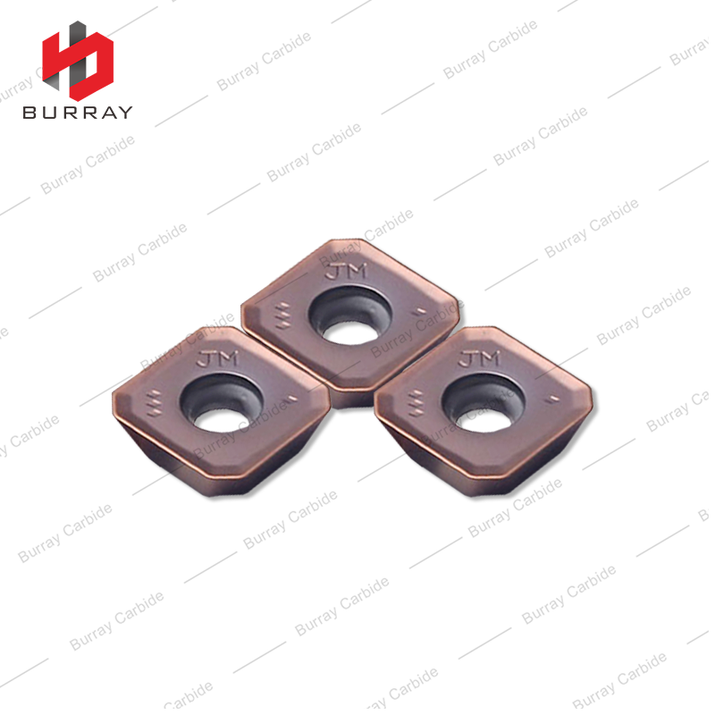  Carbide Insert CNC Lathe External Turning Tools SEMT13T3-JM CNC High-Feed Milling Insert with PVD Coated for Machining Steel and Stainless Steel
