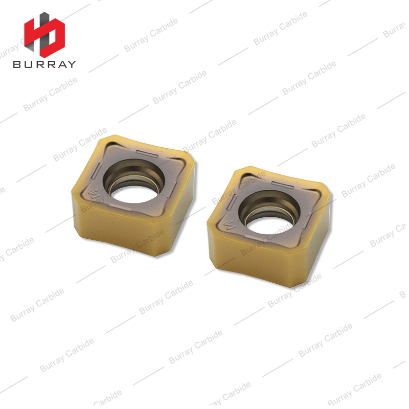 Carbide Inserts SNMU1206ANN-M PVD Coated Double Sided Face Shoulder Milling for Carbon Steel and Mold Steel