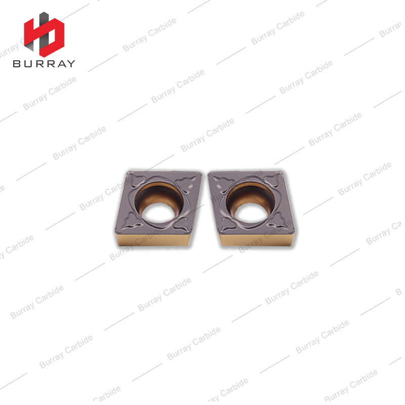 Customizable Hard Alloy Inserts CCMT120408-PM Cutting Tools CVD Coating Turning Inserts OEM Support