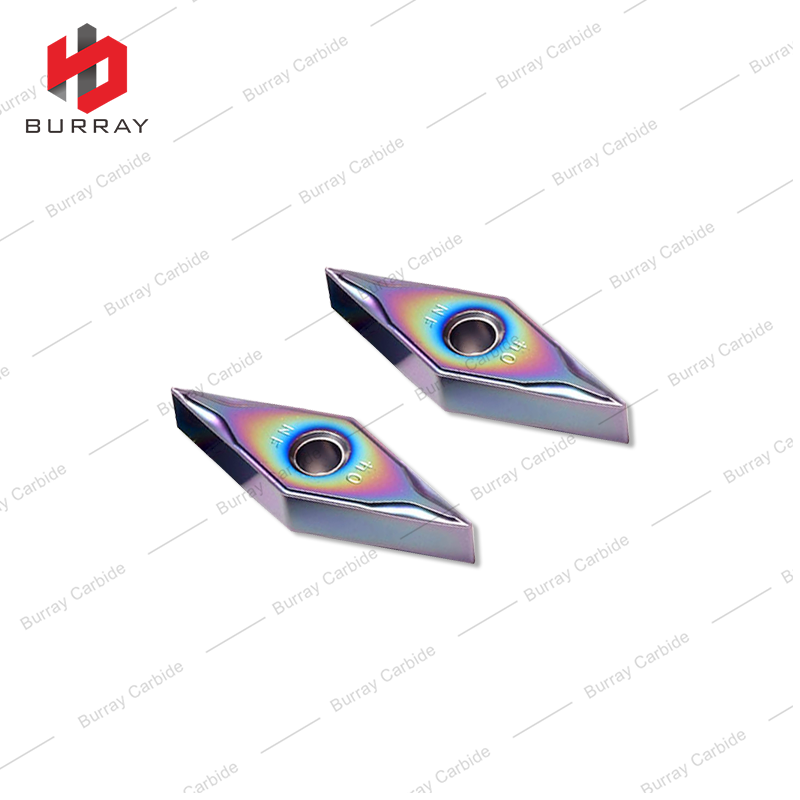 Carbide Cnc Turning Inserts VNMG160404-63 High Hardness Materials with PVD Coated for Machining Quenched Steel Vnmg Insert