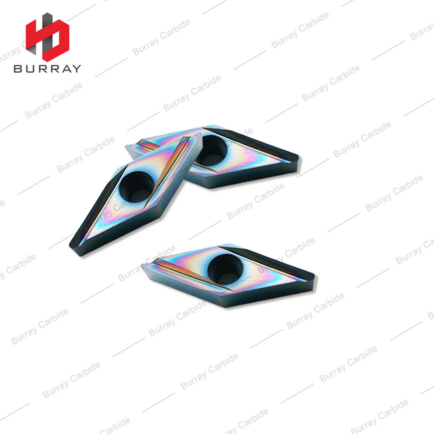 VBGT CNC Finishing Turning Inserts VBGT160402R-Y with PVD Coating for Machining Quenched Steel