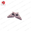 Customized Tungsten Carbide Turning Inserts VBMT110302-VF with PVD Coated for Precision Boring Insert of Stainless Steel Small Parts