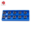 SCMT09T304-TF CNC Lathe Cutting Tool Carbide Insert with Purplish Red PVD Coating for Steel