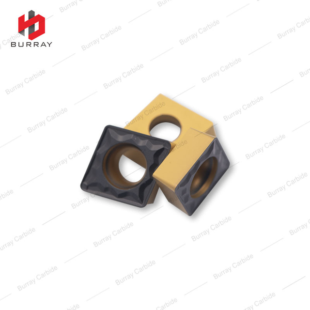 CCMT09T308-MP Carbide Turning Insert with Bi-color CVD Coating Carbide Insert