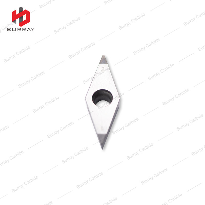 VBGW160404 PCD Diamond Inserts PCD Inserts for Aluminum Processing