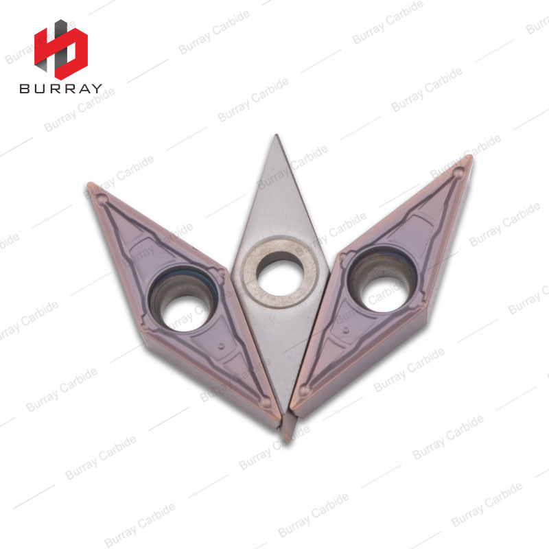 VBMT160404-MV High Quality Carbide Turning Insert CNC Lathe Turning Tools with PVD Coating for Steel