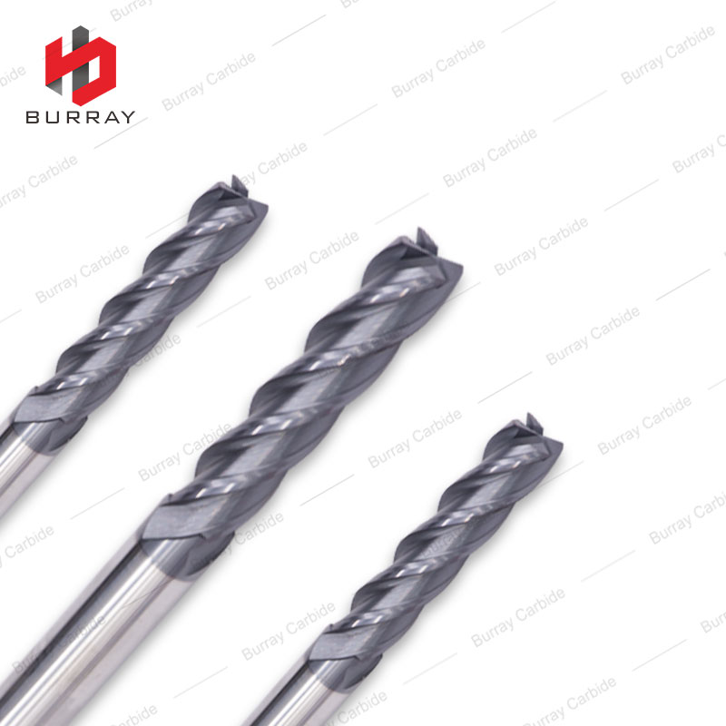 3 Flute Endmill Taper Ball-Nose Milling Cutter for Machining Steel and Stainless Steel