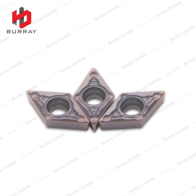 Internal Turning Carbide Inserts DCMT070204-MV CNC Lathe Tools Cutting Inserts with PVD Coating