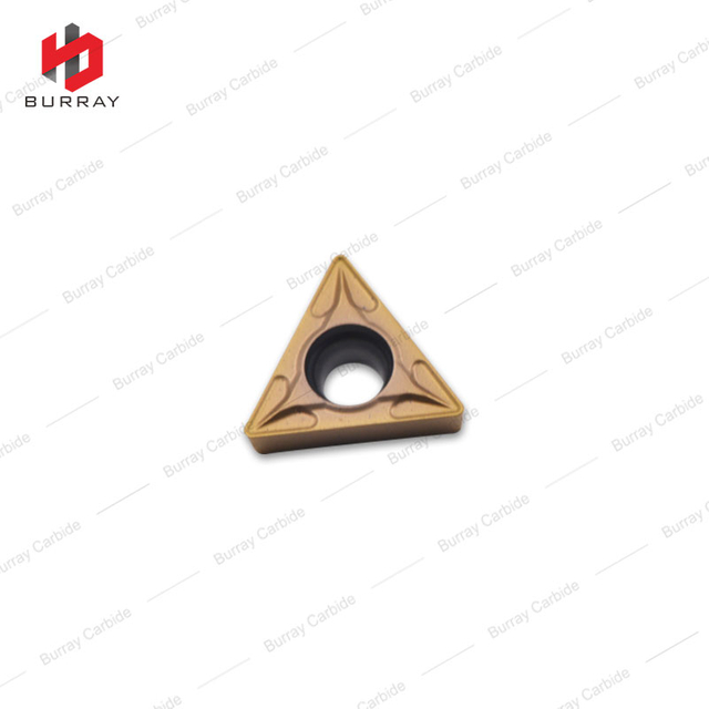 TCMT110204-MS Tungsten Carbide Inserts for Turning Stainless Steel, High-heat Alloys and Titanium Alloy with PVD Coating