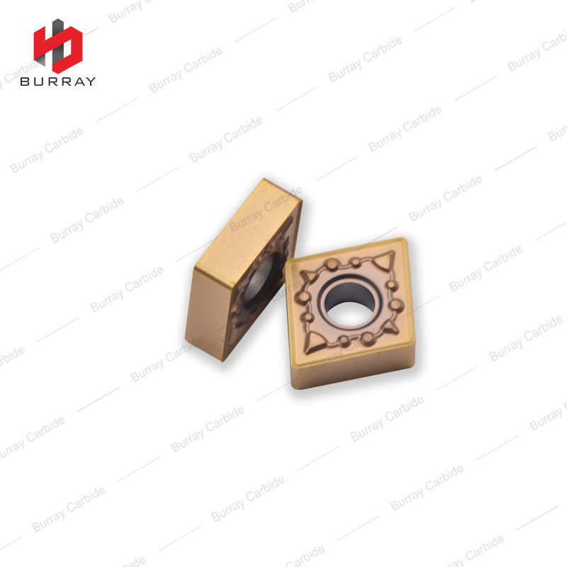 High Quantity Tungsten Carbide Turning Inserts CNMG120408-MS For Steel Machining