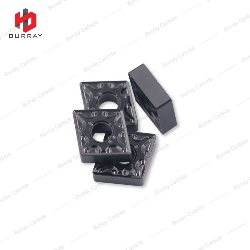 CNMG120408-MA Tungsten Carbide Inserts With Black CVD Coating For Cast Iron Machining