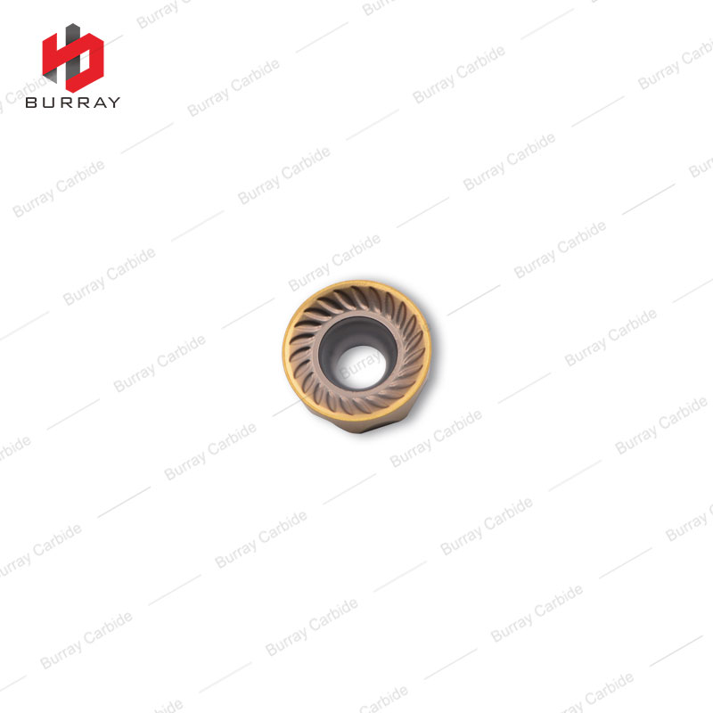 Round Shape Milling Insert RCMT1204MO CNC Tungsten Carbide Inserts with PVD Coating