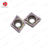 PVD Coated CCMT060204-SM Carbide Turning Inserts for Superalloys with High Hardness for Semi Finishing and Finishing