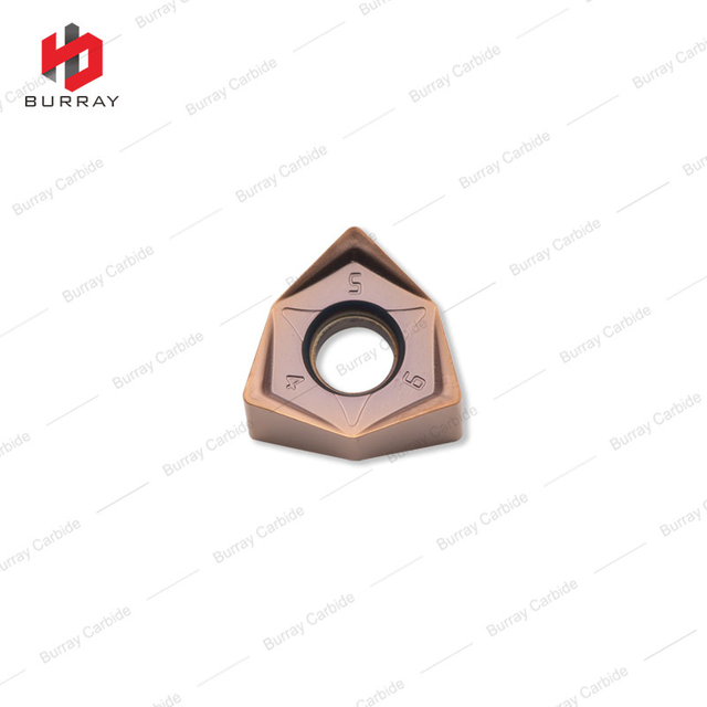 WNMU080608EN-GM CNC Lathe Machine Milling Tool with Good Wear Resistance for Steel