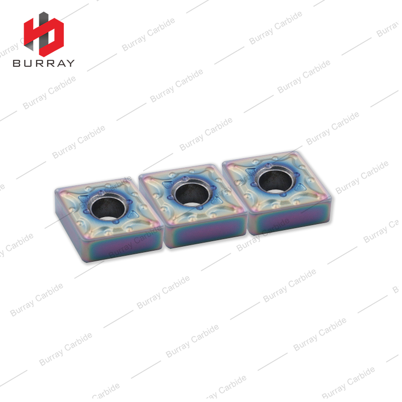 CNMG120408-MA Tungsten Carbide Turning Insert with Nano Blue PVD Coating for Machining Steel and Stainless Steel or superalloy