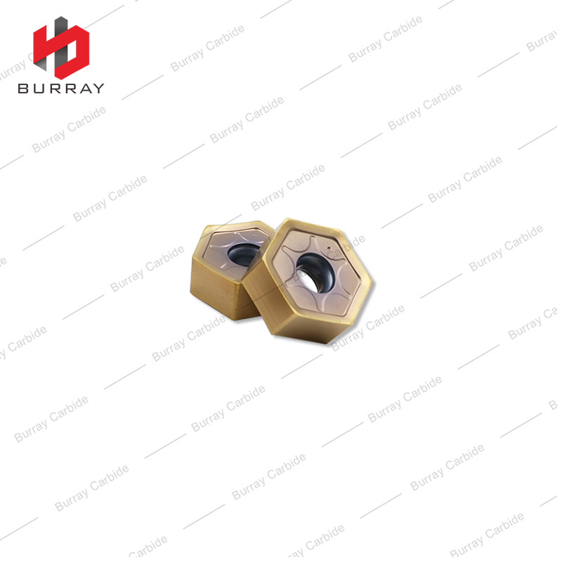 CNC High Feed Milling Inserts HNGX090608 Face Milling Inserts Heavy Cutting for Steel Machining