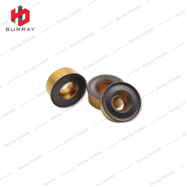 Carbide Face Milling Insert RCMT1606MO for Rough Machining of Steel and Stainless Steel R8 Turning Insert