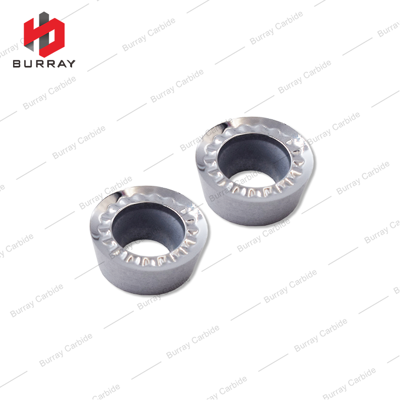 CNC Milling Cutter Tool RPGT R5 Round Milling Insert RPGT10T3MO Tungsten Carbide Milling Inserts for Copper and Aluminum Machining