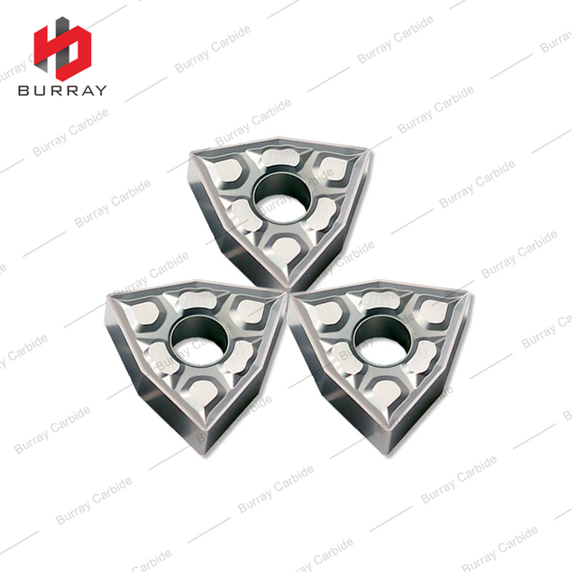 CNC Lathe Tools Carbide Turning Inserts WNMG080404-TF for Aluminum and Stainless Steel